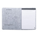 Refelt Meet A5 grey  RPET felt document folder 