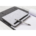 Refelt Meet A5 grey  RPET felt document folder 