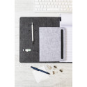Refelt Meet A5 grey  RPET felt document folder 