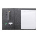 Refelt Meet A4 dark grey  RPET felt document folder 