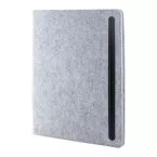 Refelt Meet A4 grey  RPET felt document folder 