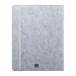 Refelt Meet A4 grey  RPET felt document folder 