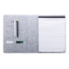 Refelt Meet A4 grey  RPET felt document folder 