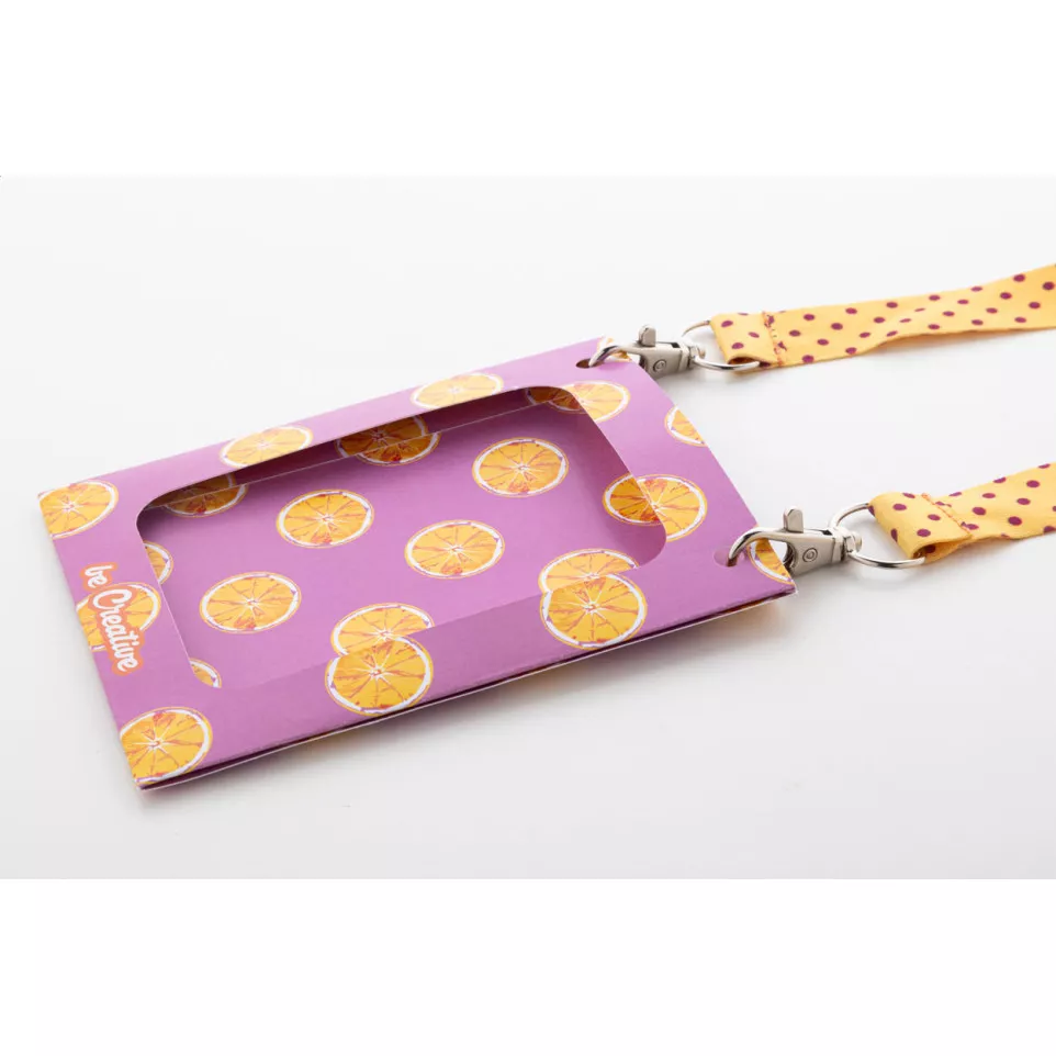 BadgeHold wit  Custom made badgehouder 