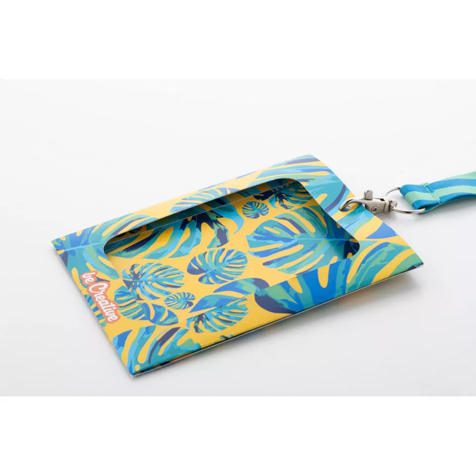 BadgeHold wit  Custom made badgehouder 