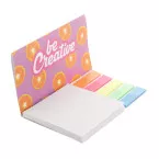 CreaStick Combo Sign wit  Custom made sticky notitieblok 