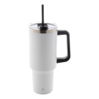 Massimus white  thermo mug 