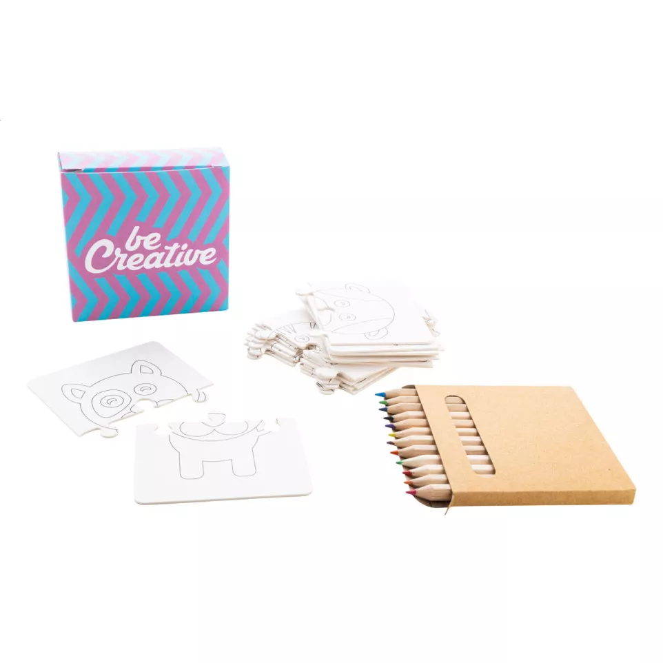 Colozzy blanc naturelle Puzzle à...