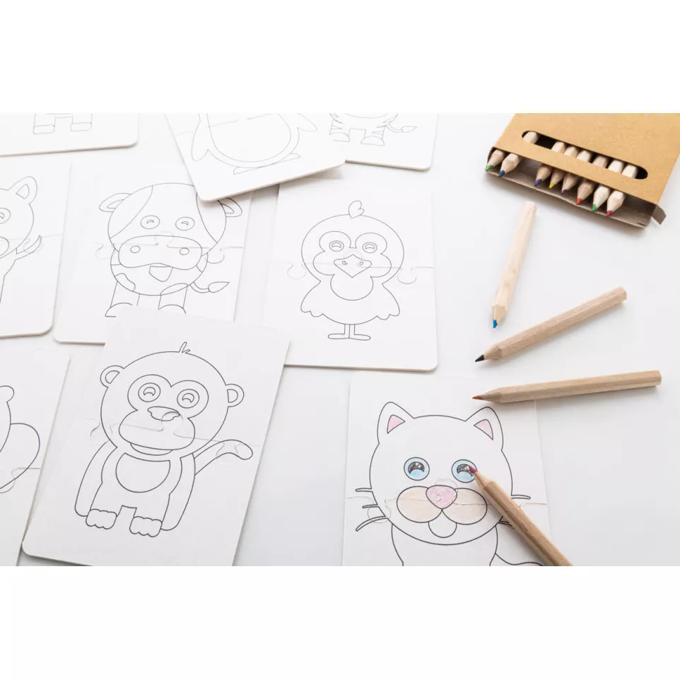 Colozzy blanc naturelle Puzzle à...