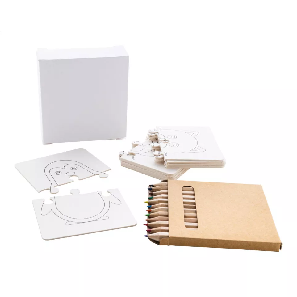 Colozzy blanc naturelle Puzzle à...