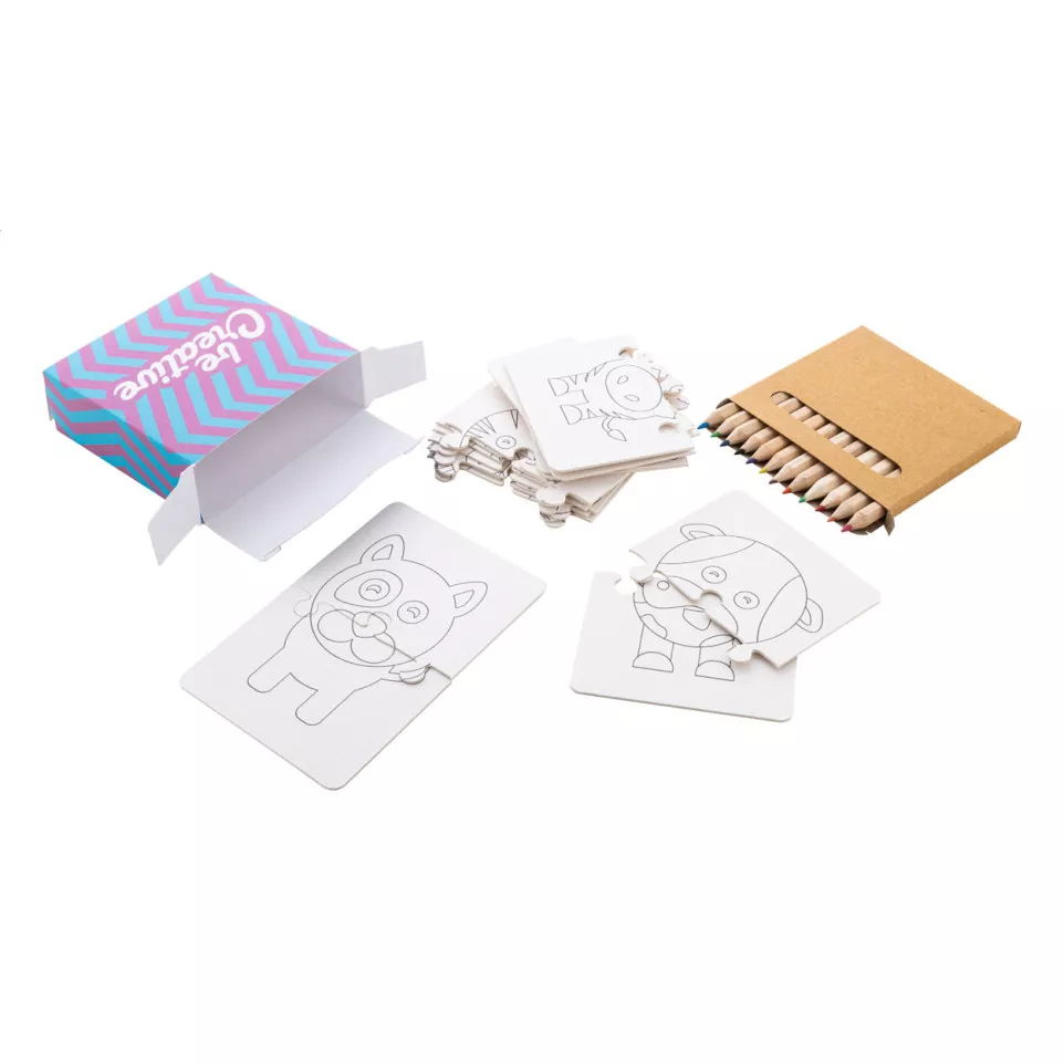 Colozzy blanc naturelle Puzzle à...