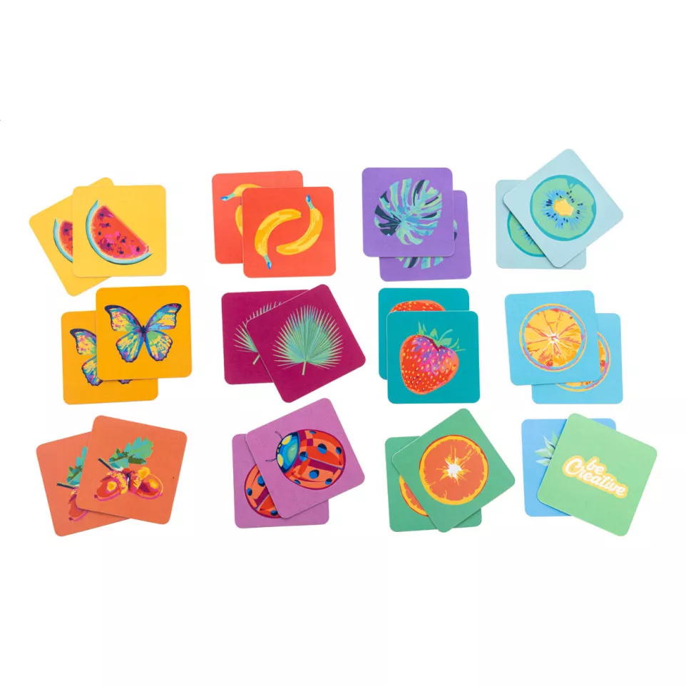 Minimor Creative blanc  Jeu de Memory 