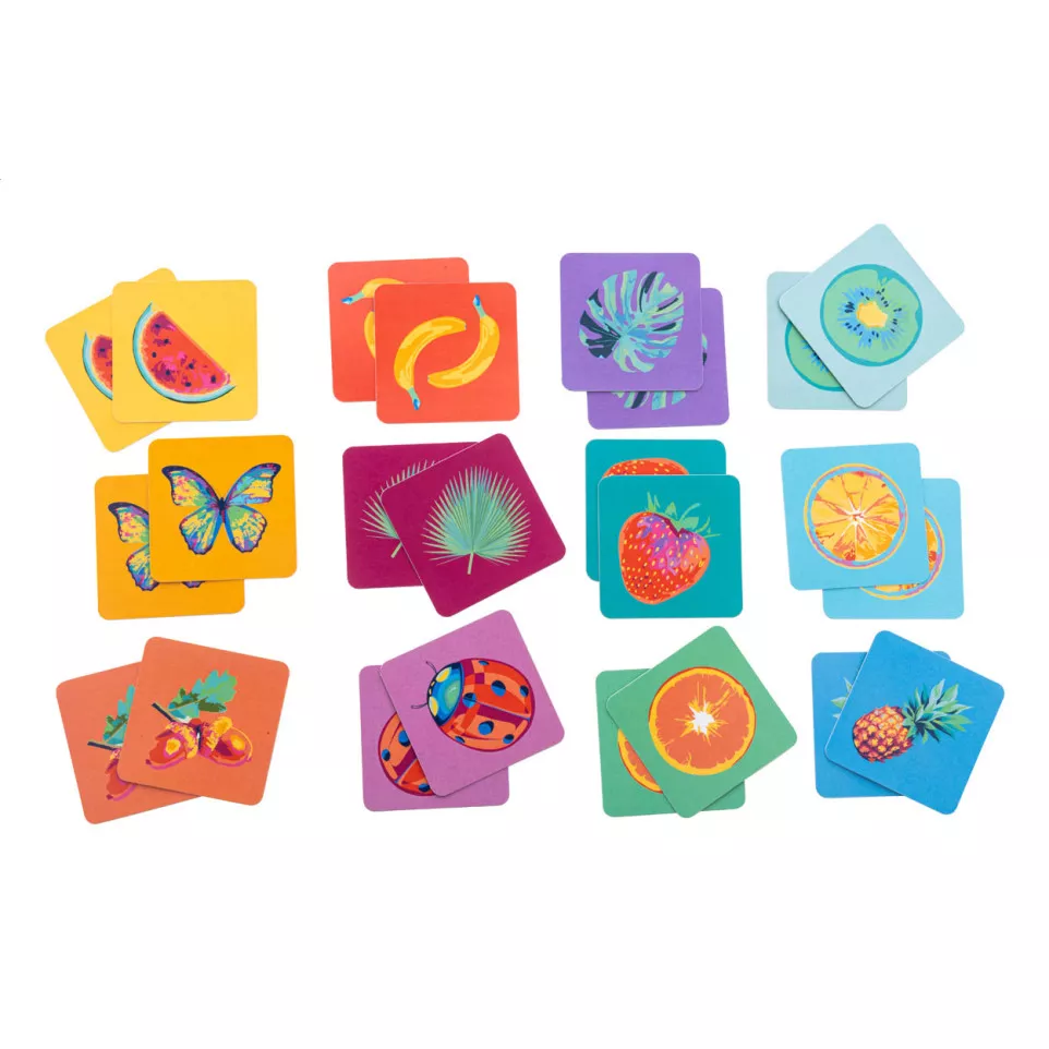 Minimor Creative blanc  Jeu de Memory 