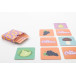 Minimor white  custom memory game, fruits 