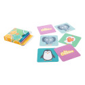 Minimor white  custom memory game, animals 