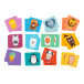 Minimor white  custom memory game, animals 