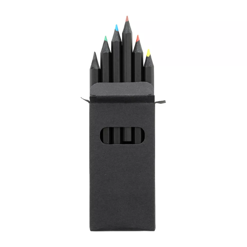 Blatty 6 noir  Set de crayons 