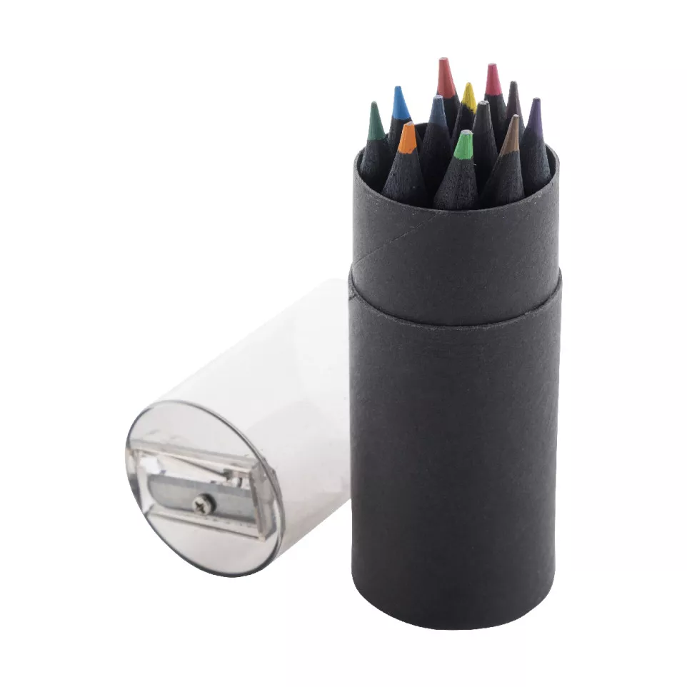 Nellery 12 noir  Set de crayons 