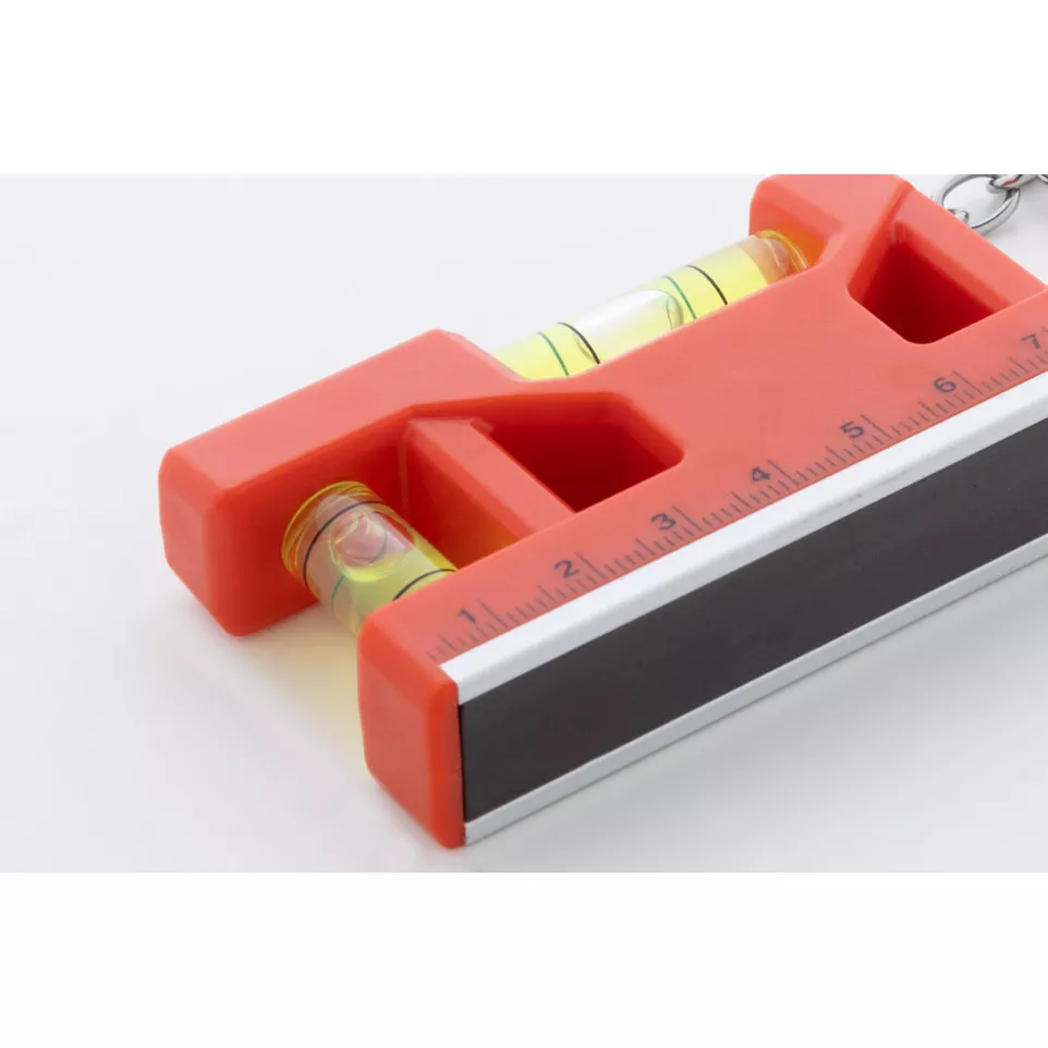 Multilevel red  multifunctional keyring 