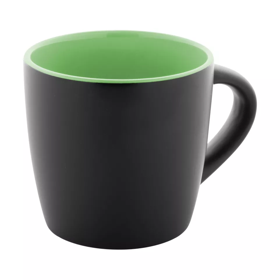 Matara Nera green black mug 
