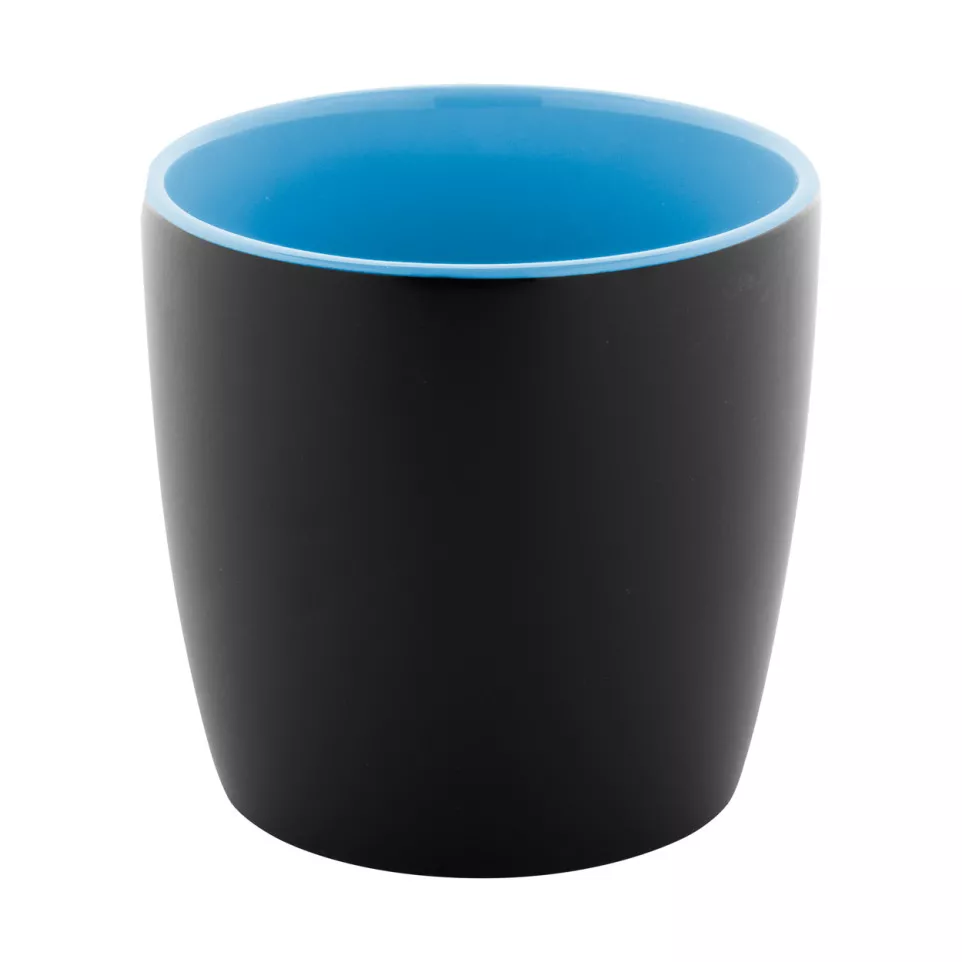 Matara Nera bleu clair noir Mug 