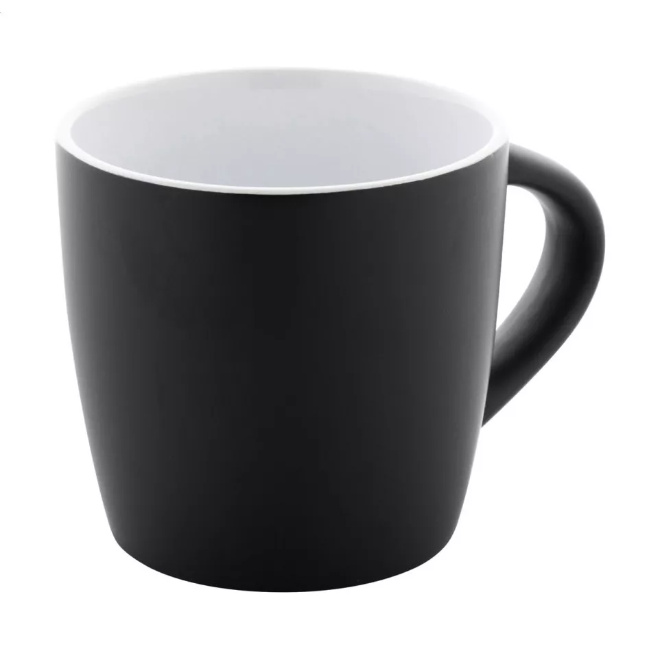 Matara Nera white black mug 