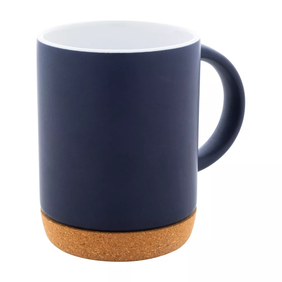 Koberg dark blue white mug 