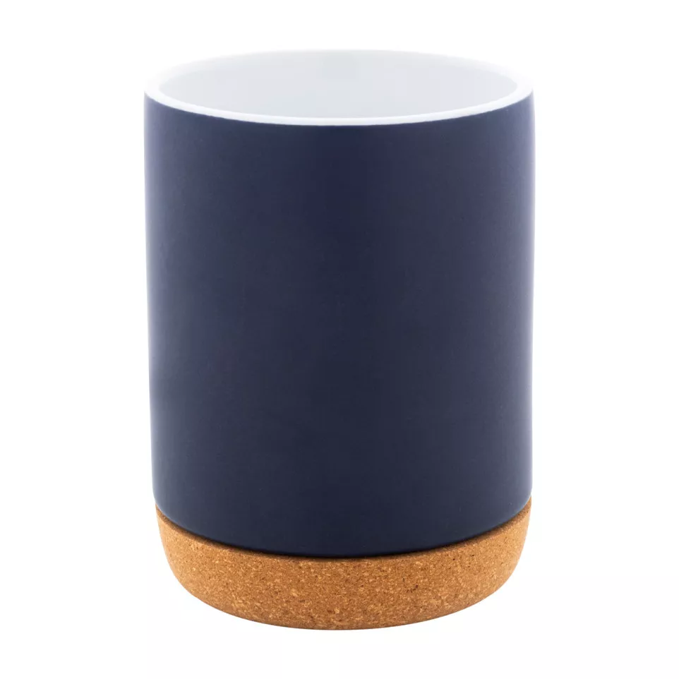 Koberg dark blue white mug 