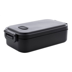 Steamo black  lunch box 