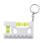 Multilevel white  multifunctional keyring 
