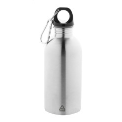 Ressuto silver  recycled stainless steel bottle 