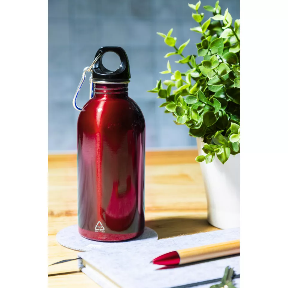 Ressuto rood  Fles van gerecycled...