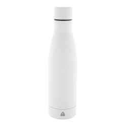 Rubbar blanc  Bouteille en acier inoxydable recyclé 