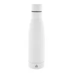 Rubbar blanc  Bouteille en acier inoxydable recyclé 