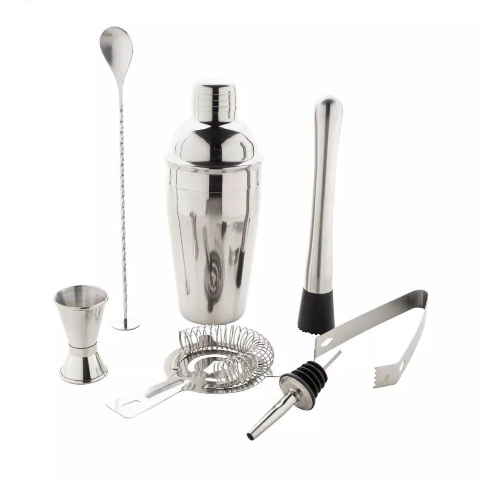 Paloma silver natural cocktail set 