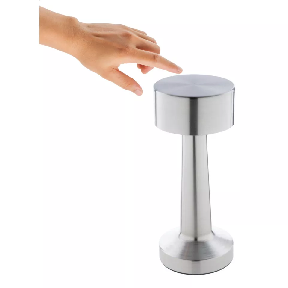 Flanagan argenté  lampe de table 