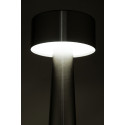Flanagan argenté  lampe de table 
