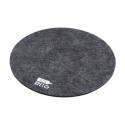 Hefe dark grey  RPET felt coaster 