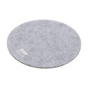 Hefe grey  RPET felt coaster 