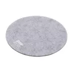 Hefe grey  RPET felt coaster 