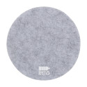 Hefe grey  RPET felt coaster 
