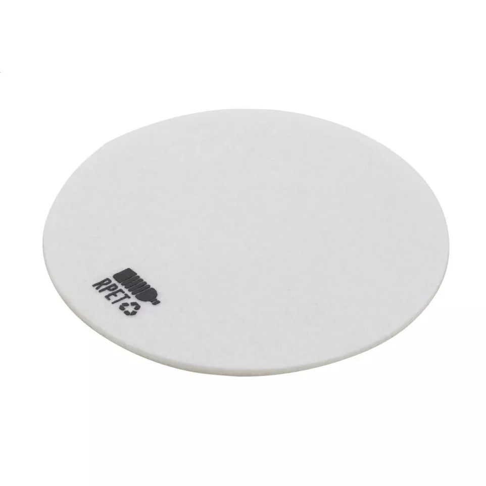 Hefe white  RPET felt coaster 