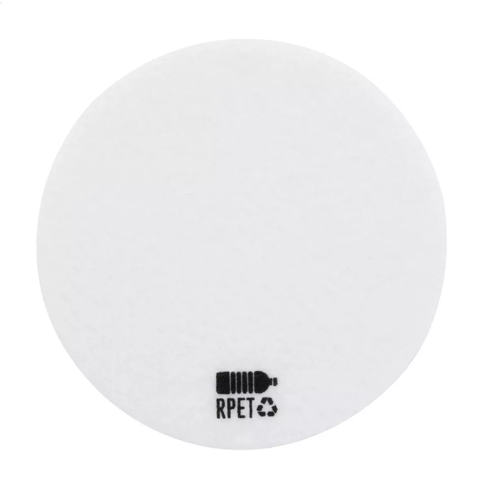 Hefe white  RPET felt coaster 
