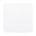 CreaFelt Drink Plus white  RPET felt coaster, square 