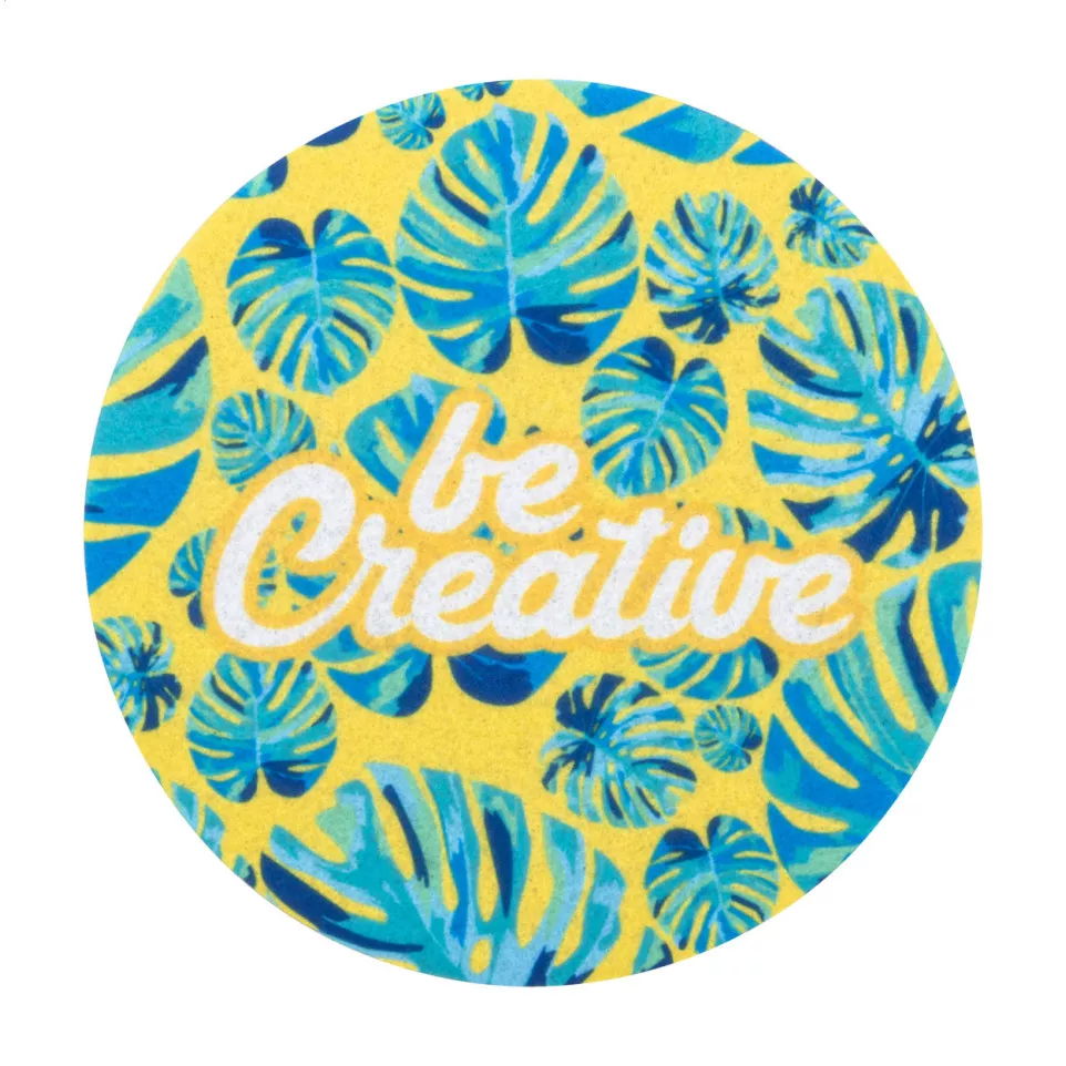 CreaFelt Drink Plus white  RPET felt...