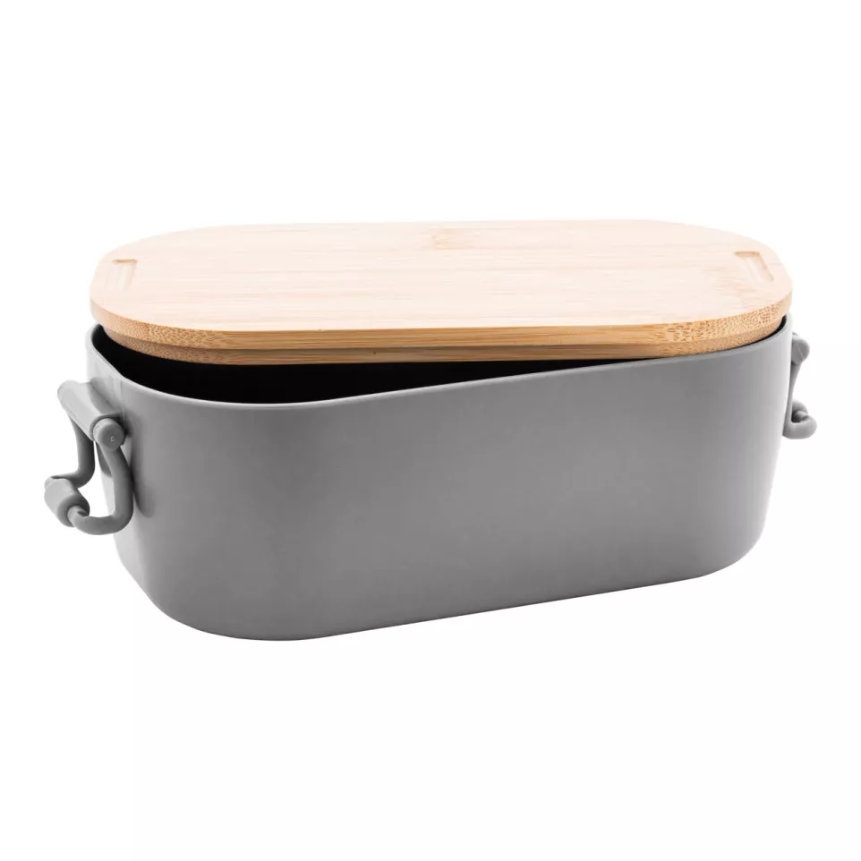 Fuboo grey  lunch box 