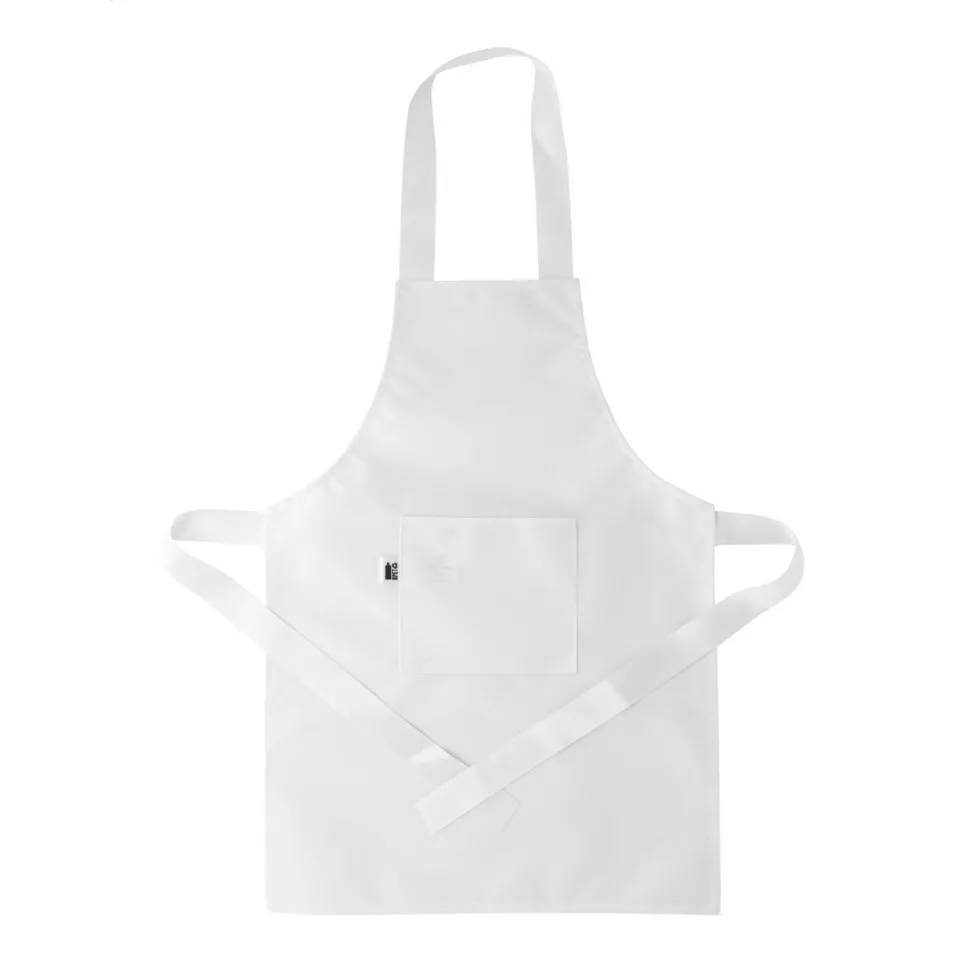 CreaChef Kid white  custom RPET apron 
