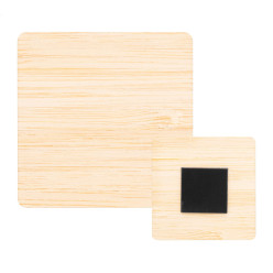 Boofri natural  fridge magnet, square 