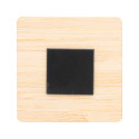 Boofri natural  fridge magnet, square 