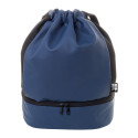 Duodraw blue  RPET drawstring bag 